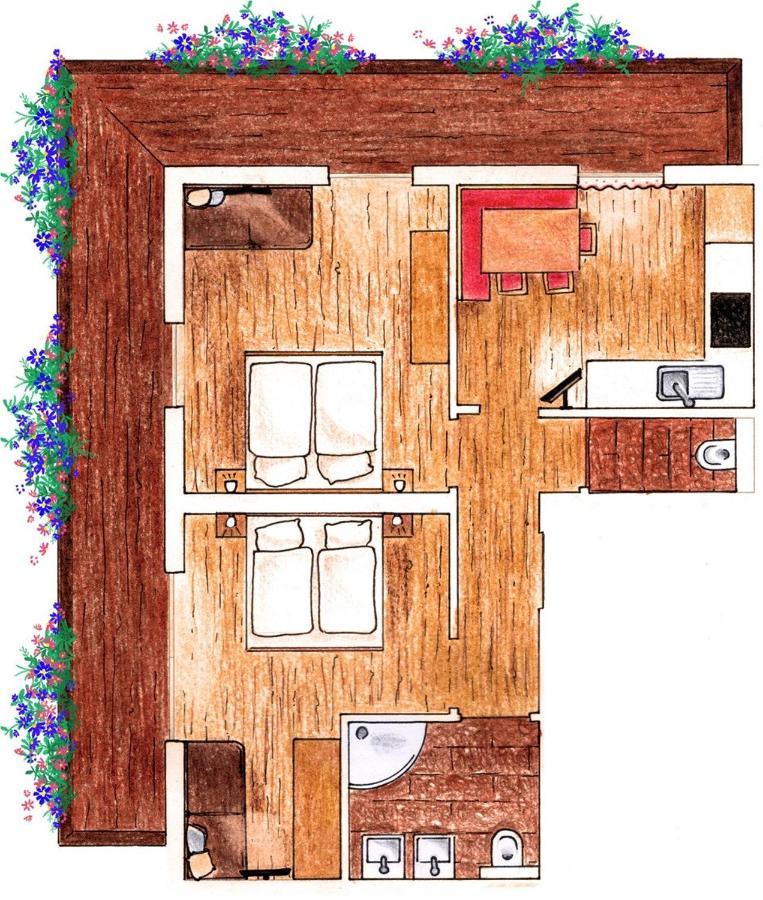 Appartement Bettina Mitterwallner 阿尔滕马克特蓬高 外观 照片